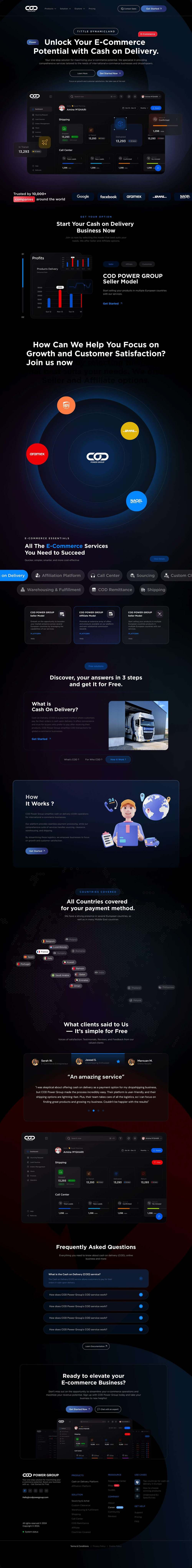 COD Power Group — COD Power Group — платформа и панель — 1
